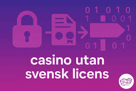 Casinon utan svensk licens - En väg till fria spelupplevelser